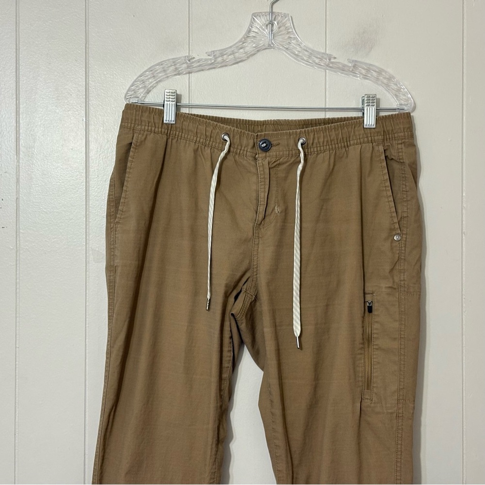 Vuori Ripstop Climber Pants Mens L Khaki Athletic Outdoor Hiking Travel Stretch - Picture 2 of 10